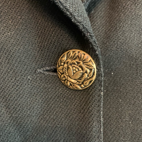 Vintage wool blazer jacket sports coat by Alfred Dunner size 8 or 10 Medium - Picture 6 of 7